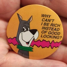Vintage Jetson Pinback Button ASTRO comical novelty pin 1990 Hanna Barbera 