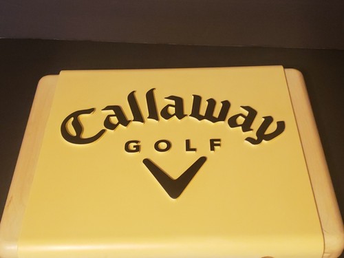 VINTAGE CALLAWAY 2-SEITIGES GOLFSCHILD - 13" x 10" - Bild 14 von 16
