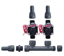 Hunter PGV100-MM 2 Zone Dura Manifold Valve Kit No Flow Control - Barb 301-010-2