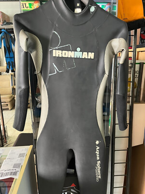 Aqua Sphere Racer IRONMAN Aqua Thermo Skin Neo Damen Größe M Schwimmanzug