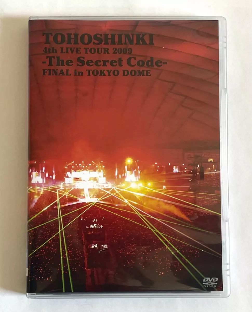 TOHOSHINKI TVXQ 東方神起 4th LIVE TOUR 2009 FINAL in TOKYO DOME JAPAN 2DVD C01