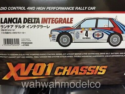 Tamiya XV-01 Lancia Delta 4WD On Road Rally Kit (58569) for Tamiya XV-01 Lancia Delta 4WD On Road Rally Kit (58569) for