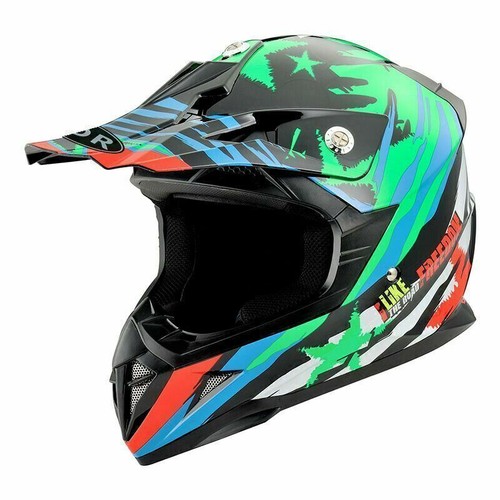 Youth Kids Body Armour Helmet Set for Enduro Motocross Dirt Bike ATV Motorcycle - Picture 12 of 14