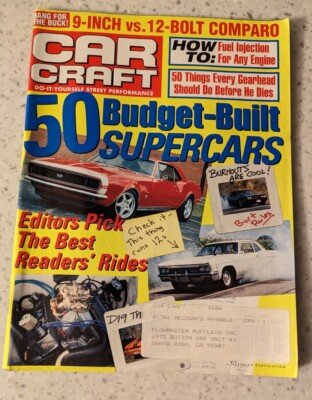 #ad Car Craft Magazine Apr 1999 Fuel Injection 50 Things A Gearhead Should Know $10.19