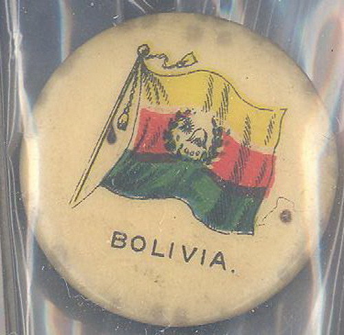 Whitehead & Hoag - Pin-back button - Flags - Bolivia - Picture 1 of 2