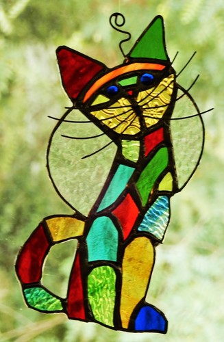 DACHSHUND Sausage Dog Custom Coloured Stained Glass To Suit You SUNCATCHER DISK - Picture 3 of 24
