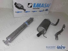 IMASAF Auspuffset ab Kat für Ford Focus II 2.0 DA 2004-2006 | VSD+MSD+Endrohr