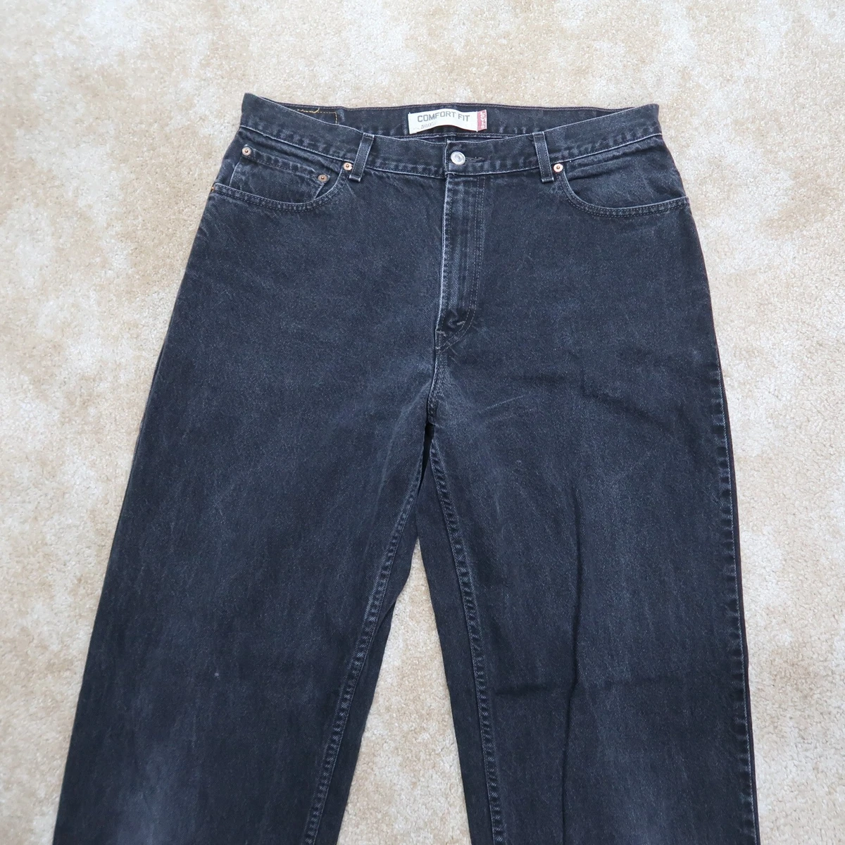 Black levi's 560 comfort on sale fit jeans