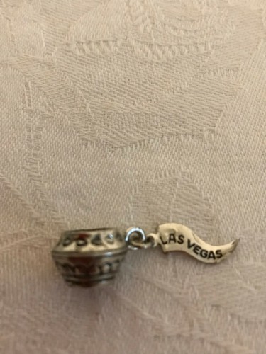 .Sterling Silber 925 Tontopf Design Charm Las Vegas JP Künstler Mexiko