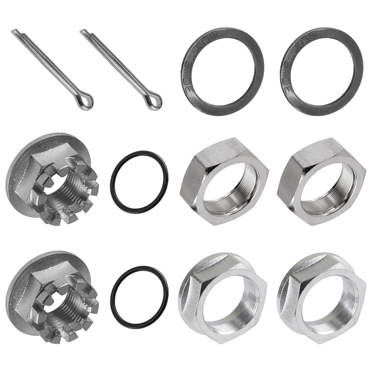 K 様 Rear Axle Nut O-Ring Washer Kit for Honda TRX300 TRX300FW Fourtrax