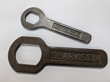 Clarkson Autolock Spanners Small & Large S Type USED Collet Chuck Spanners