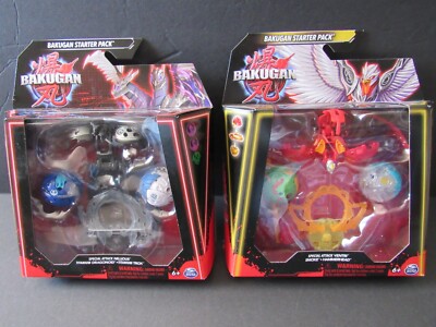 New BAKUGAN 2 Special Attack VENTRI Smoke Hammerhead NILLIOUS Titanium Trox NIP