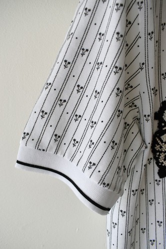 Camisa Polo Dolce & Gabbana Blanca Dos Armas Talla 48 Reino Unido Pequeña Hecha en Italia 475€ - Imagen 7 de 10
