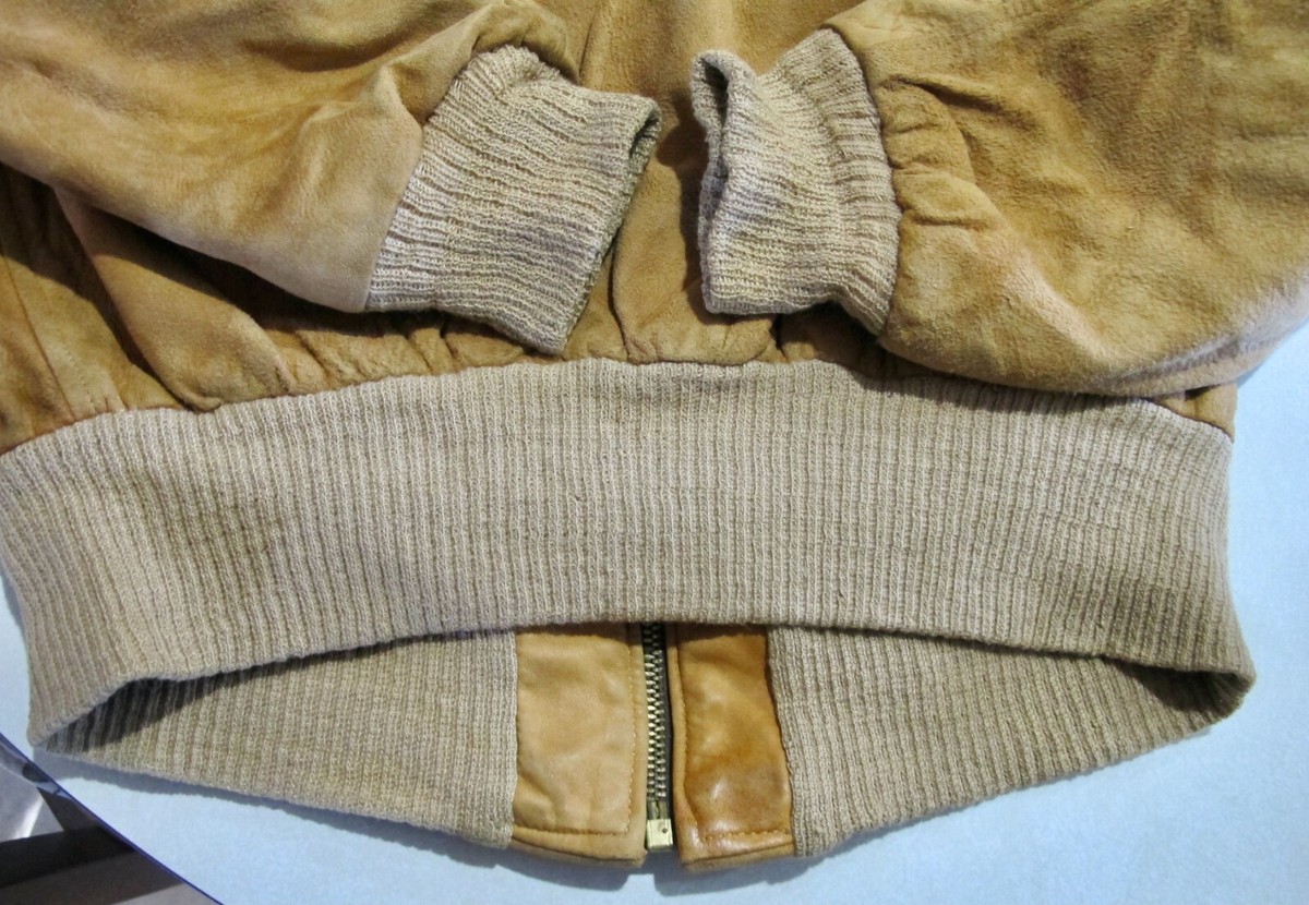 Vintage KURLAND STAR SPORTSWEAR SUEDE Bomber Style Zip Front Vintage KURLAND STAR SPORTSWEAR SUEDE Bomber Style Zip Front