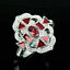 miniature 21  - Women 925 Silver Cubic Zirconia Ring Wedding Engagement Jewelry Rings Size 6-10