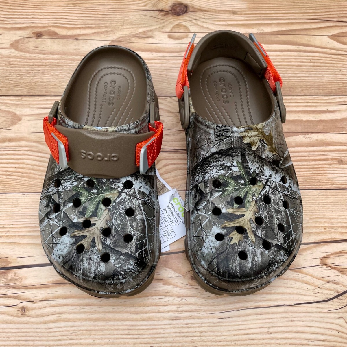 Crocs Realtree Edge All-Terrain Clog Walnut Camo Select-a  display picture 3