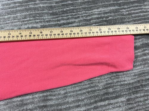 Sag Harbor Sweater Womens Extra Large Pink Knit High Neck Long Sleeve Pullover - Picture 7 of 12