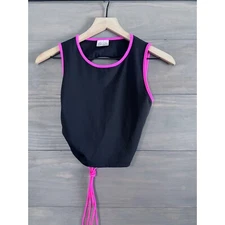 TIGER FRIDAY WOMEN CANYON CROP TOP In Pop Rock Adult Size Medium Dance Top