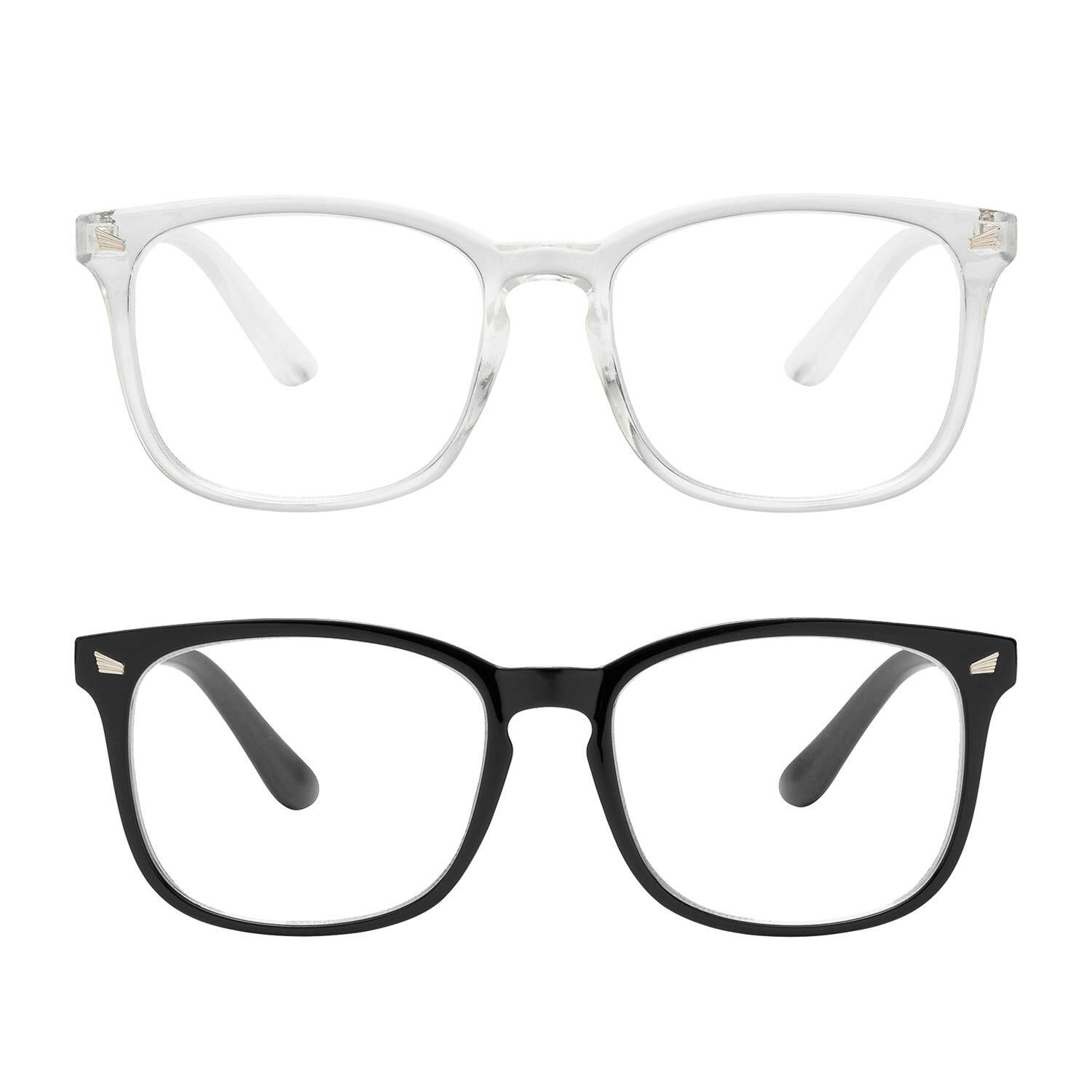 Blue Light Blocking Glasses Anti Glare Reduce Eyestrain for Computer Use