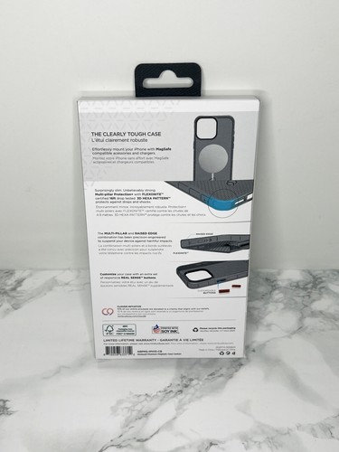 Nimbus9 Phantom 2 MagSafe Case for Apple iPhone 15 | Translucent Carbon Black - Zdjęcie 7 z 7
