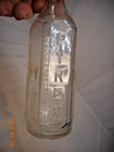 Vintage Pyrex Glass Baby Nursing Bottle 8 oz / six-sided shape — photo 3