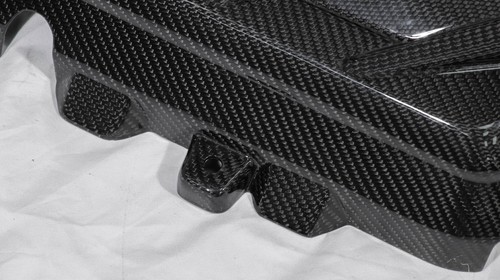 Real Carbon Fiber Engine Cover For 2020-2024 Chevrolet Corvette C8 Black NEW - Picture 24 of 24