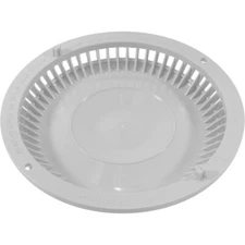 Main Drain Grate, Afras, Anti Vortex, White 7.4 inch VGB Drain