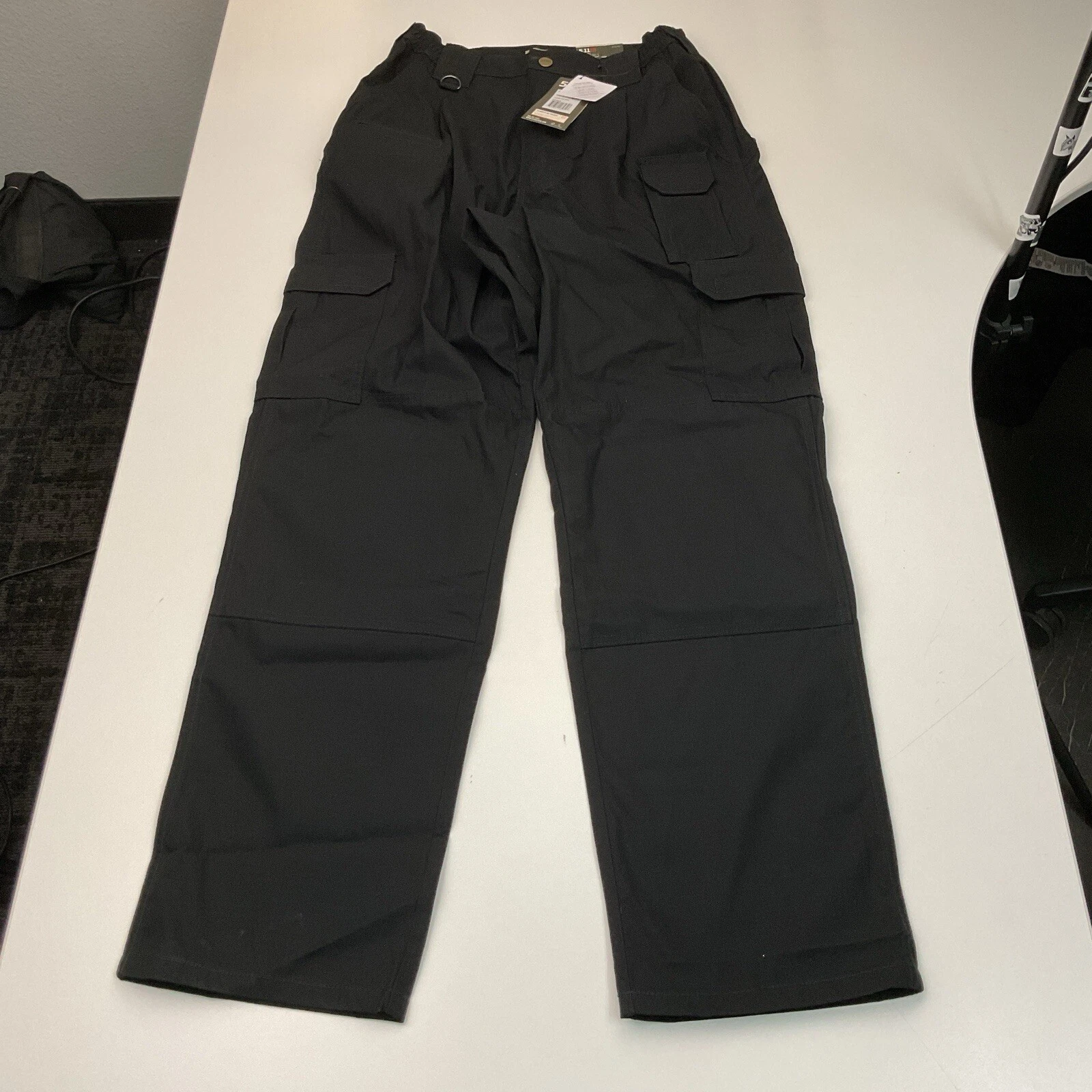 74273 5.11 Tactical Mens Taclite Pro Ripstop Cargo Pants 30x32 Black