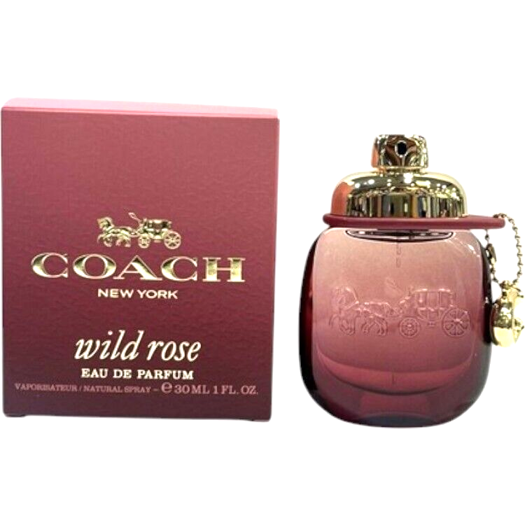 Coach New York Wild Rose Perfume 1.0 oz (30ml) Eau De Parfum Spray
