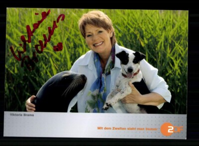 Viktoria Brams Hallo Robbie Autogrammkarte Original Signiert # BC 219872