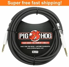 Pig Hog PH186 8mm Tour Grade Instrument Cable 18.6 FT - New