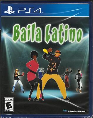 Baila Latino PS4 (Brand New Factory Sealed US Version) PlayStation 4, PlayStatio