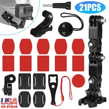 Motorcycle Helmet Chin Motor Mount Kit for GoPro Hero Sports Camera Accessories