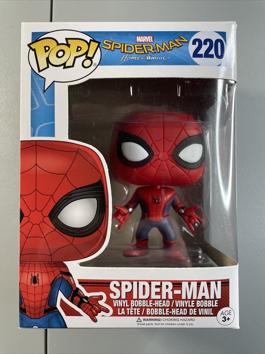 【funko pop】スパイダーマン 220限定 Funko Pop! Marvel Spider-Man Homecoming 220 New in Box | eBay