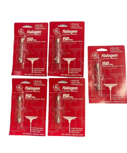 GE 19378 LIGHTBULB 150 WATTS 120V R7S-15 Q150T3/CL/CD (5 Pack) - Picture 4 of 4