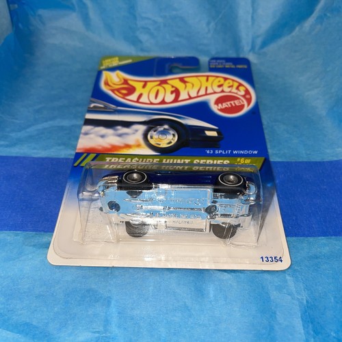Hot Wheels Treasure Hunt 63 1995 ventana derramada vette edición limitada -1/10.000 - Imagen 12 de 12