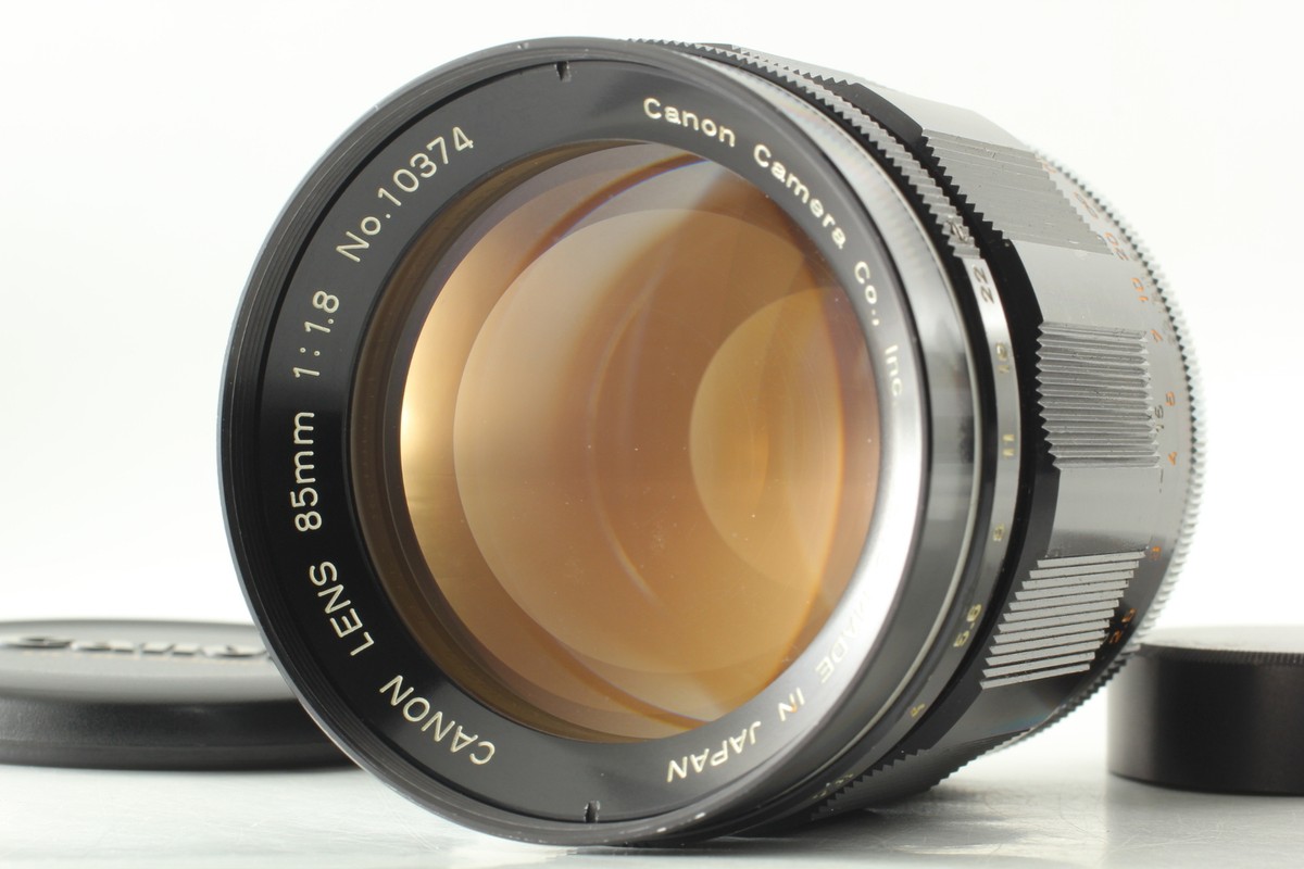 CANON LENS 85mm 1:1.8 L39 ライカスクリューマウント CANON LENS 85mm f1.9 ライカLスクリューマウントを買った