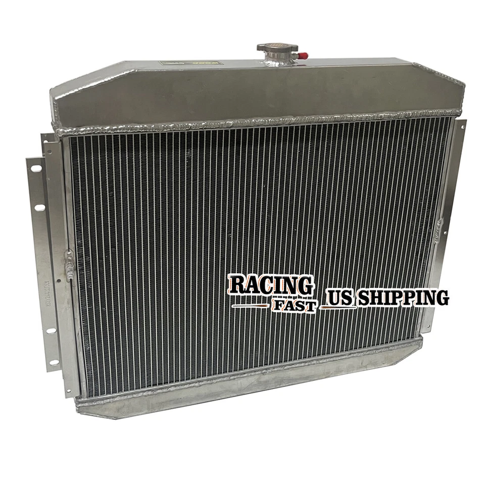 Radiador de refrigeración 1962 para camionetas Ford F-100 F-250 F-350 1961-1964 6 cilindros Foto 4 de 4