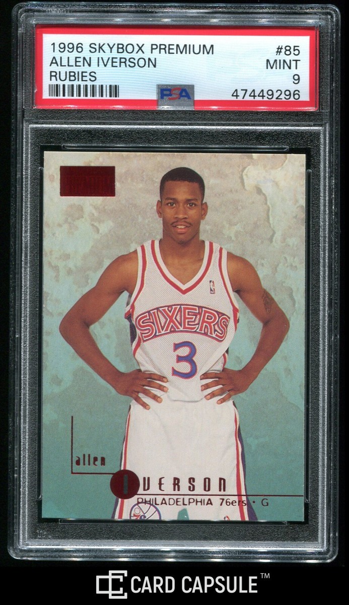 1996-97 Skybox Premium Rubies #85 Allen Iverson 76ers RC