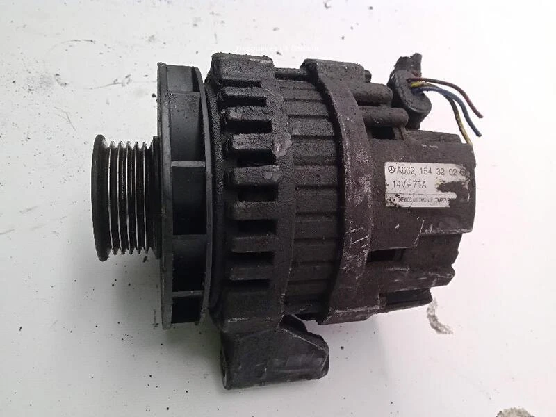 A6621543202 alternatore per SSANGYONG KORANDO (KJ) 2.3 TDIC 4X4 1996 20836948 - Immagine 2 di 4