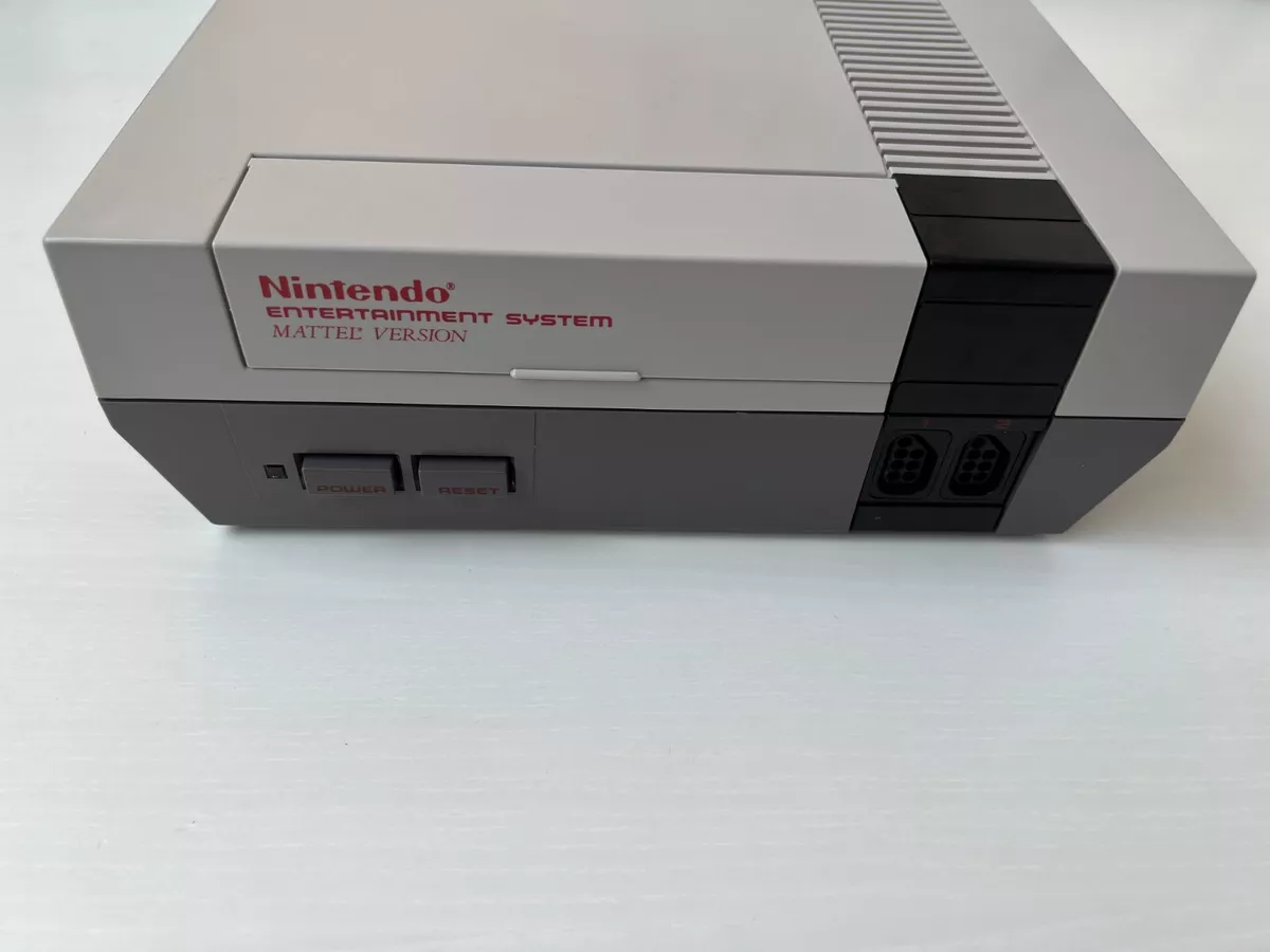 Nintendo Nes Console Original Mattel Version With Triple Digit