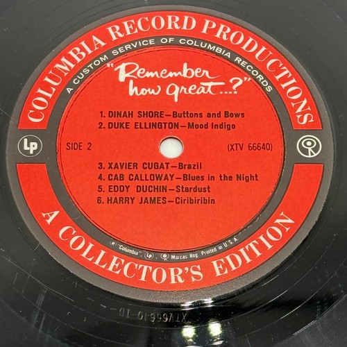 Remember How Great..? Original Recordings! Lucky Strike Collectors Vinyl LP 1961 - Picture 6 of 18