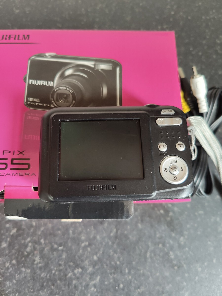 Fujifilm FinePix L55 12.0MP Digital Camera - Red for sale