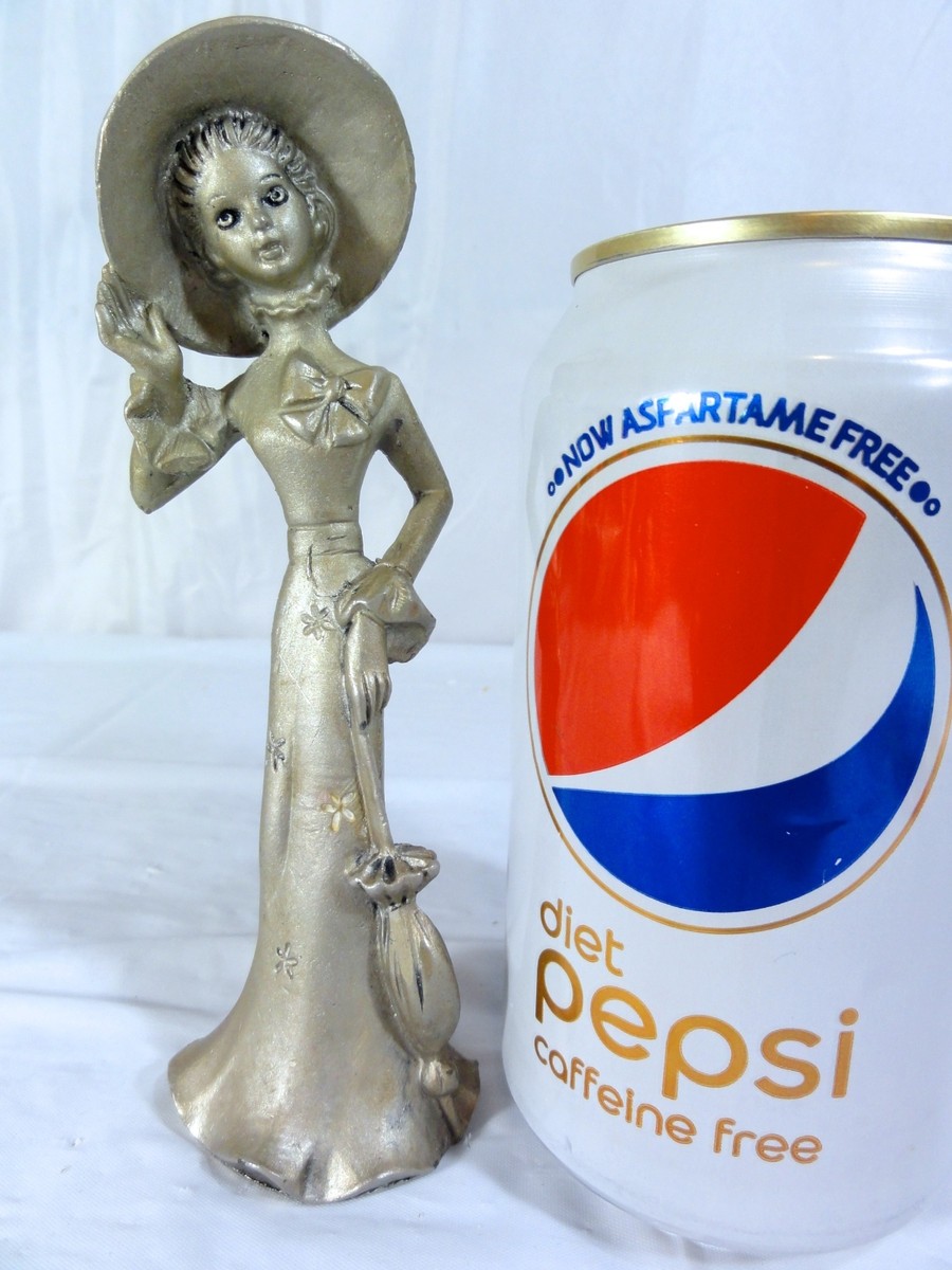 Vintage Peltro Cesellato A Mano Pewter Figure - Young Woman | eBay