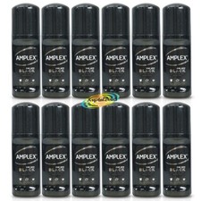 12x Amplex Black Anti Perspirant Deodorant Roll On 50ml For Men