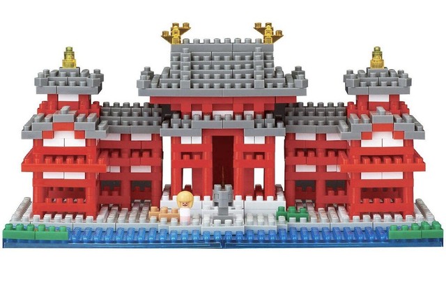 nanoblock NBH/_186 The Phoenix Hall of Byodoin Temple