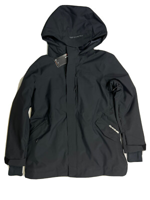 New DAKINE Reach Insulated 20K Waterproof Jacket Women's Sz L Black