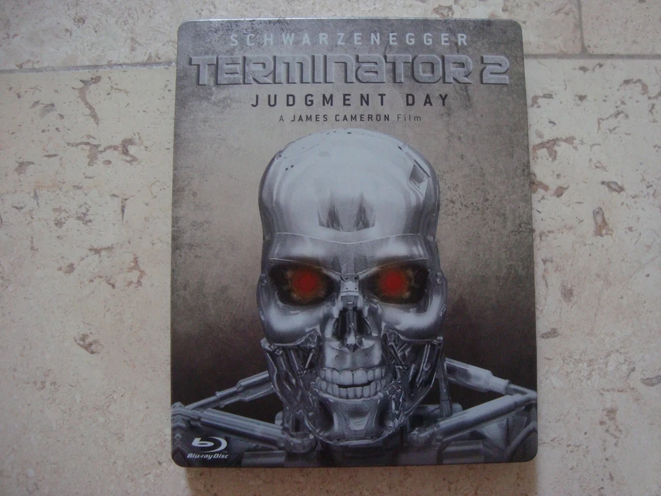 Terminator 2 Judgment Day Blu-Ray SteelBook Arnold Schwarzenegger Skynet - Image 4 of 4