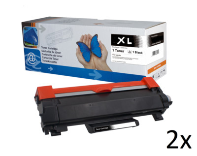   2x 5000S Toner kompatibel für Brother HLL2310D HLL2350DW MFC-L2710DN L2710Dw