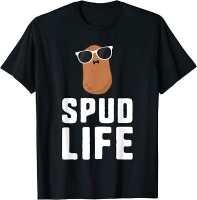 Spud Life Funny Potato T-Shirt Food Humor Vegetable Unisex T-Shirt